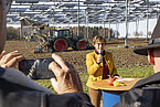 Einweihung Agri-PV-Forschungsanlage mit Staatssekretärin Sabine Kurtz | Bildquelle: Universität Hohenheim / Thomas Klink